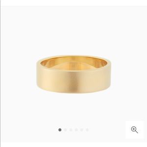 Mejuri boyfriend stacker size 9